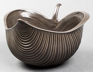 Vintage Jonathan Adler "Leaf" Stoneware Bowl