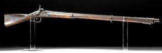 1835 American Wood & Steel Flintlock Musket - L Pomeroy