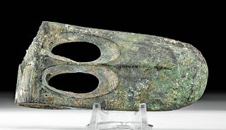 Canaanite Leaded Bronze Axe Head - Duck Bill Form