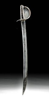 Early 19th C. French Steel Naval Cutlass