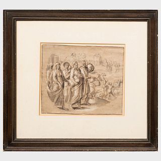 Attributed to Frans Floris (1519/20-1570): Exodus