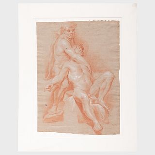 French School: Two Figures
