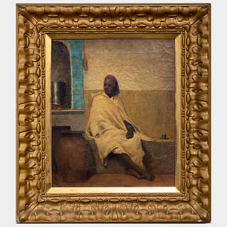 William Sartain (1843-1924): Portrait of a Seated Man