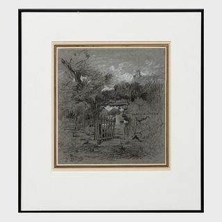 Jules DuprÃ© (1811-1899): Porte Binan