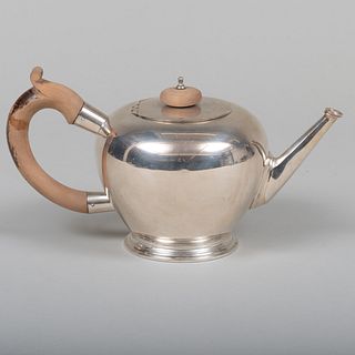 English Sterling Silver Teapot