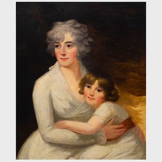 After Henry Raeburn (1756-1823): Portrait of a Mother and Child