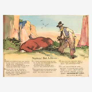 [Children's & Illustrated] Harman, Fred, Nothin' But a Hoss...