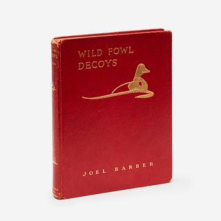 [Sporting] [Derrydale Press] Barber, Joel, Wild Fowl Decoys