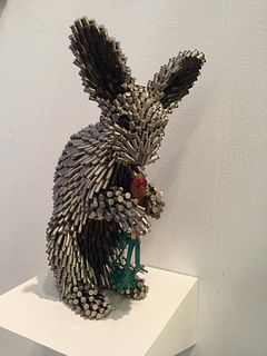 Silver Rabbit with Carrot