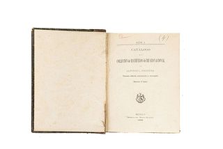 Herrera, Alfonso Luis. Catálogos de la Colección del Museo Nacional. México: Imprenta del Museo Nacional, 1895 / 1898.