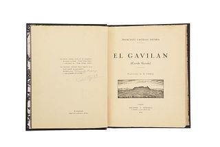 Castillo Nájera, Francisco. El Gavilán (Corrido Grande). París: Ediciones Estrella, 1934. Ejemplar firmado y dedicado por el autor.