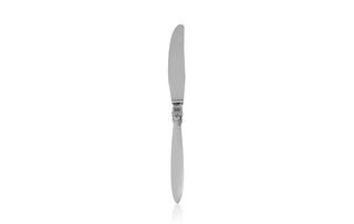 Vintage Georg Jensen Cactus Dinner Knife, Long Handle #014