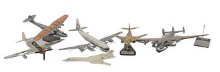 Group of Six Large Model Airplanes, to include Pan America, B1 Bomber, etc.