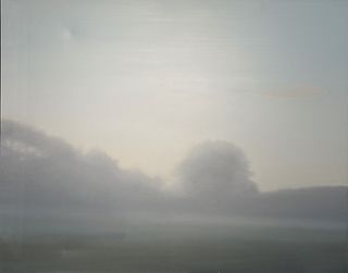 David Ryan (British, b. 1956), "First Light, 2006", acrylic on canvas, signed, titled, and dated on the reverse, 'David Ryan, 2006, First Light', 48" 
