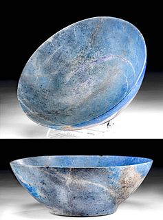Spectacular Bactrian Lapis Lazuli Bowl