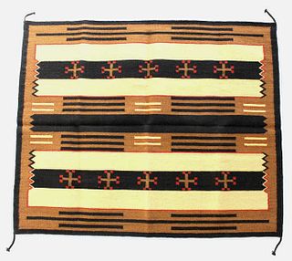 Third Phase Chief's Blanket Wool Rug by Pedro Sosa