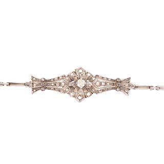 Victorian 18k Diamond Bracelet