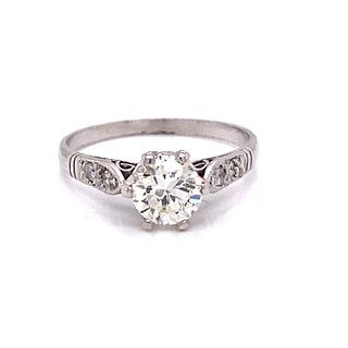 Platinum Diamond EngagementÊ Ring