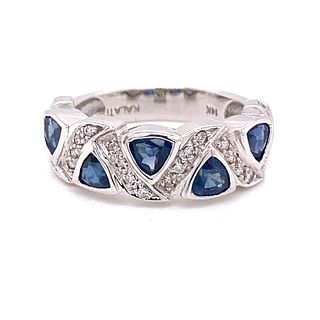 Diamond Sapphire Ring Kalati