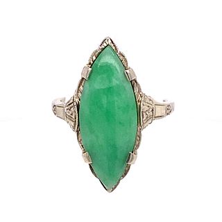 14k Jade Jadeite Ring