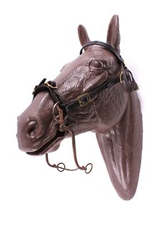 U.S. Cavalry Horse Bit & Leather Headstall