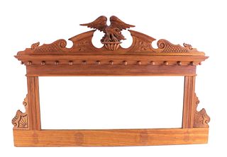 Black Forest Eagle Carved Mirror circa 1900