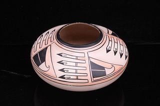 Jemez Pueblo Seed Jar by C. Gachupin