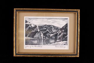 Jack Beauchamp (1906-1957) Gates of the Mountains