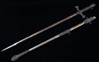 Knights of Pythias "FCB" Fraternal Order Sword