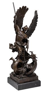 Unknown Artist (European, 20th Century) Bronze Sculpture