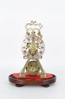 Antique English Skeleton Clock