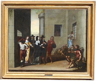Hieronymus Janssens (Flemish 1624-1693)