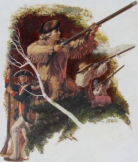 Shannon Stirnweis (B. 1931) Battle of King's Mount
