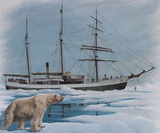 Charles Lundgren (1911 - 1988) Canadian Icebreaker