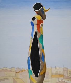 Erik Nitsche (1908 - 1998) "Abstract Sculpture"