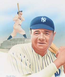 Donald Moss (1920 - 2010) "Babe Ruth"