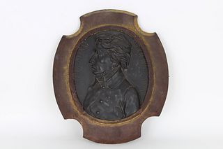 Framed Bronze Bust, Adam Mickiewicz
