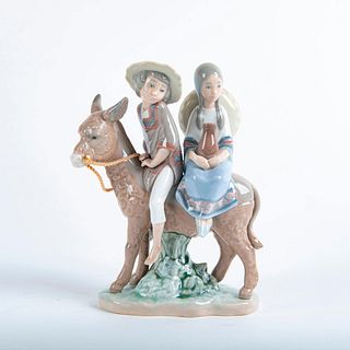 Ride in the Country Figurine 01005354 - Lladro Porcelain Figure
