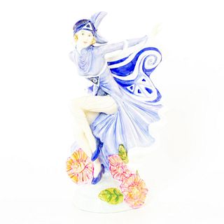 Royal Doulton Art Deco Figurine, Holly Blue HN4847