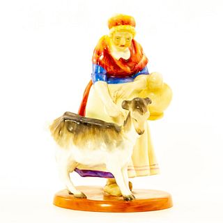 Old Goat Woman - Royal Worcester Figurine