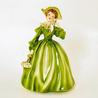 Florence Ceramics Figurine, Lady in Green