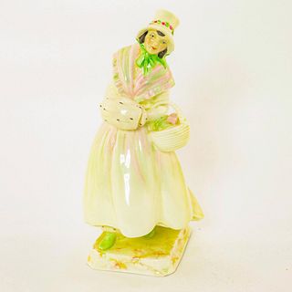 Rare Vintage Plant Tuscan Figurine, The Squires Daughter