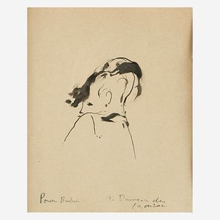 André Dunoyer de Segonzac (French, 1884-1974), , Pour Bubu