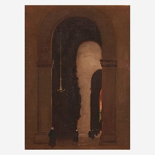 Hans Jacob Hansen (British, 1853–1947), , Moroccan Doorway