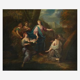 Continental School (18th-19th Century), , The Finding of Moses