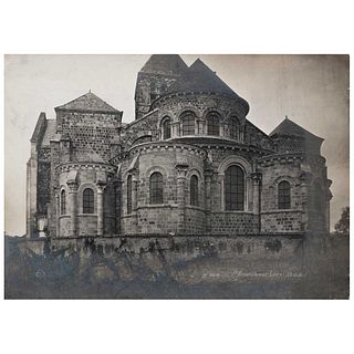UNIDENTIFIED PHOTOGRAPHER, Abadía en el valle del Loira, France, Unsigned, Silver / gelatin without cardboard, 10.6 x 15.1" (27 x 38.4 cm)