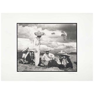 GABRIEL FIGUEROA, Enemigos, 1933, Signed and dated 90 Photoserigraphy 147 / 360, 15.7 x 19.4" (40 x 49.5 cm)