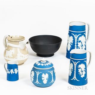 Six Pieces of English Ceramic Tableware