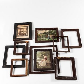 Group of Country Wooden Frames