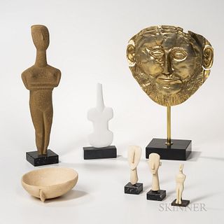 Collection of Ancient Greek Sculpture Museum Replicas